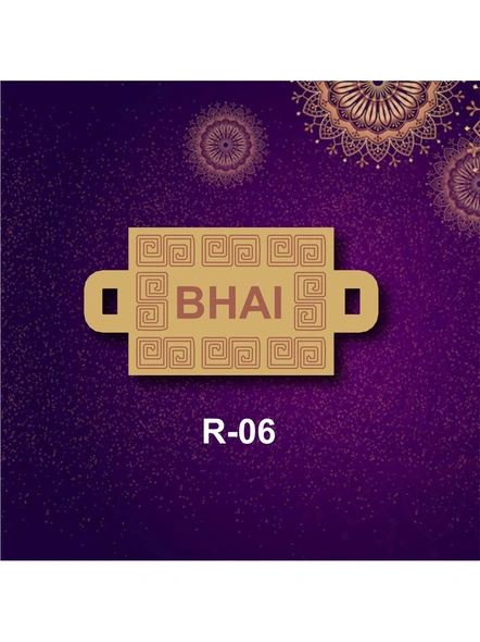 Bhai MDF Rakhi  R06-R-06
