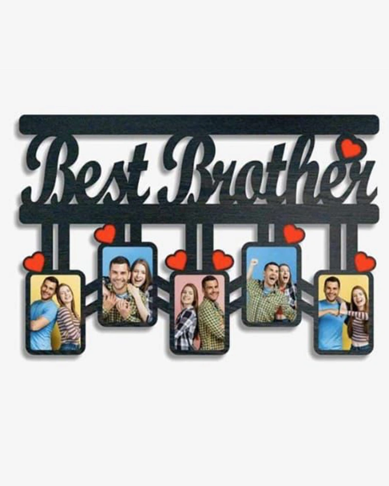 6 Photos Best Brother Frame-PM118_8-12