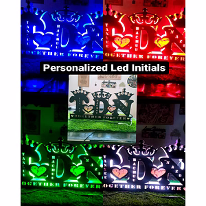 LED Initial Alphabets 3 Letters