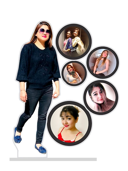 Customized 6 Photos Cutout Frame