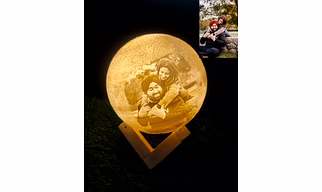 Personalized Magical Moon Lamp