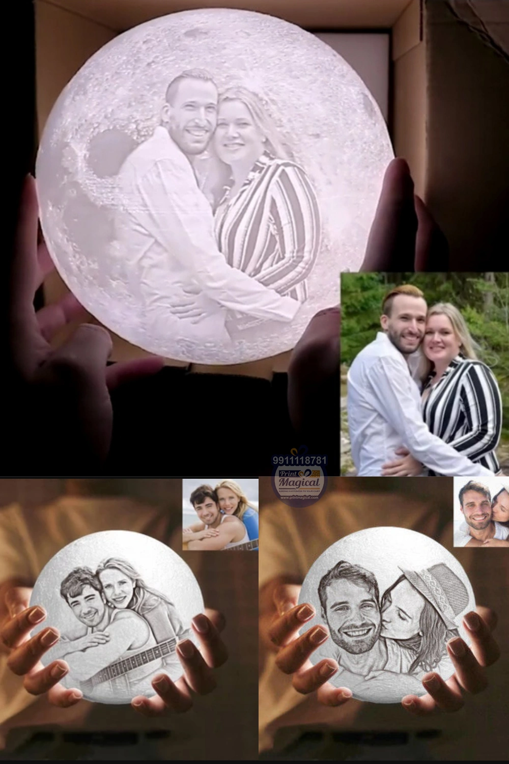 Customized Magical Moon Lamp with Photo-Moonlamp010-1