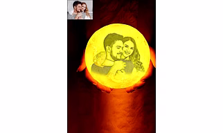 Customized Moon Lamp with Photo