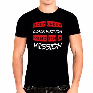 Body Under Mission Mind on Mission Unisex Gym T Shirt