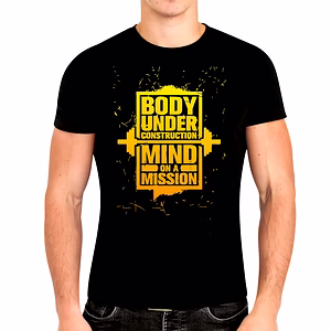 Body Under Construction Gym TShirt