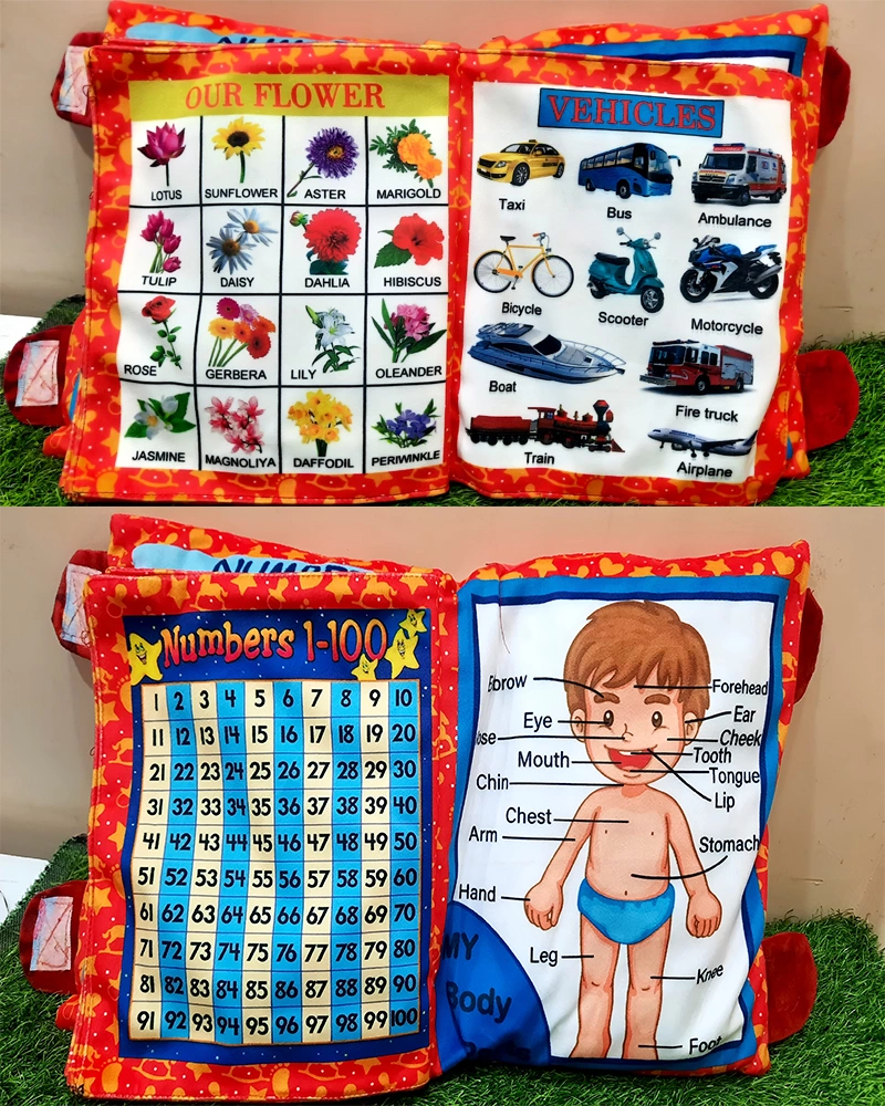 Customized Learning Cushion for Kids-10*12 Inches-4