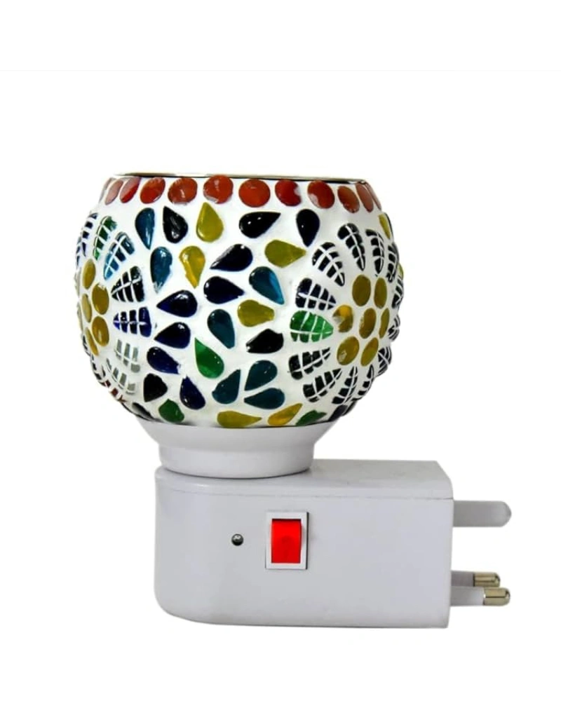 Exquisite Ceramic Aroma Diffuser with Night Lamp - Enhance Your Home Ambiance-4