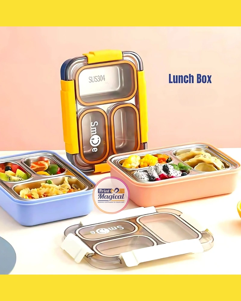 Super Bento Lunch Box Leak Proof - Stainless Steel Meal Management Container-Bento015