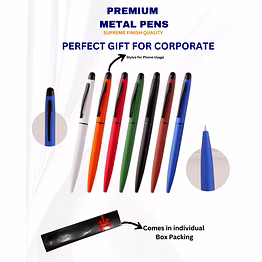premium st stylus metal pen | corporate gift | print magical gifts