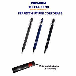 metal soft touch pen | corporate gift | print magical gifts