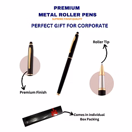 personalized premium metal roller pen | corporate gift | print magical gifts