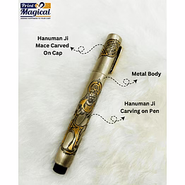 shri hanumanji divine gold ball pen – premium gift