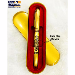 i love my india golden premium metal pen