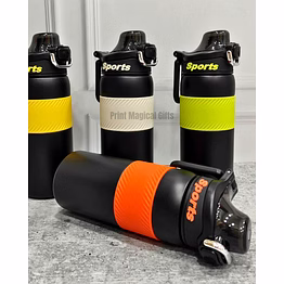 stylish 550ml hot & cold sports bottle – insulated, leakproof & durable