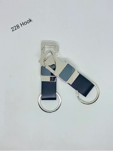 Elevate Your Style with Metal Hook Keychain with Opener-50-1