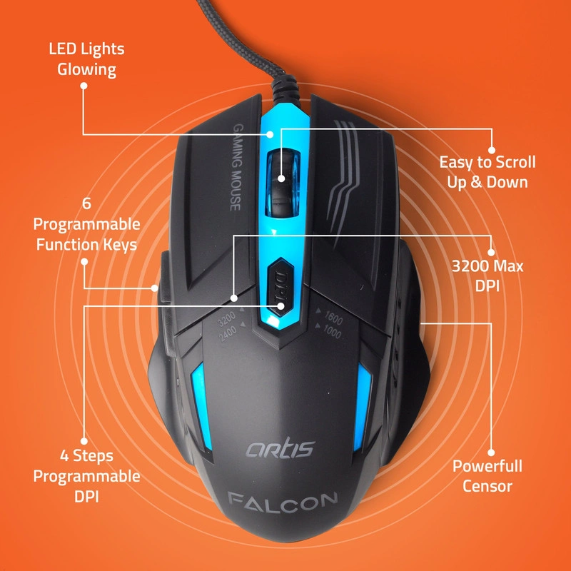 Artis FALCON Gaming Mouse-FALCON-2