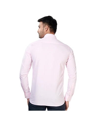 HAFLINGER Men's Formal Shirt HF20002_Pink-38-2