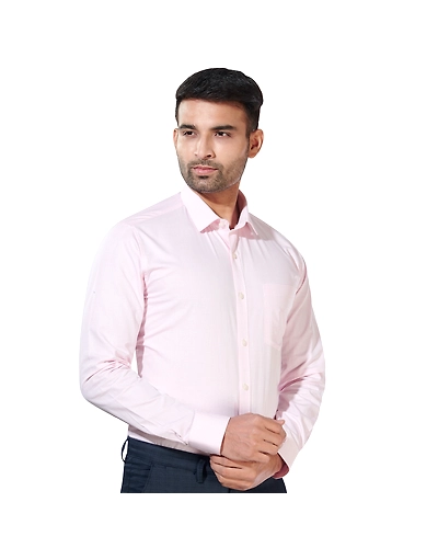 HAFLINGER Men's Formal Shirt HF20002_Pink-38-3