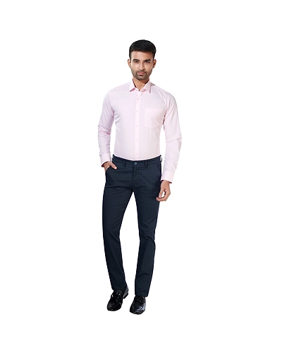 HAFLINGER Men's Formal Shirt HF20002_Pink-38-4