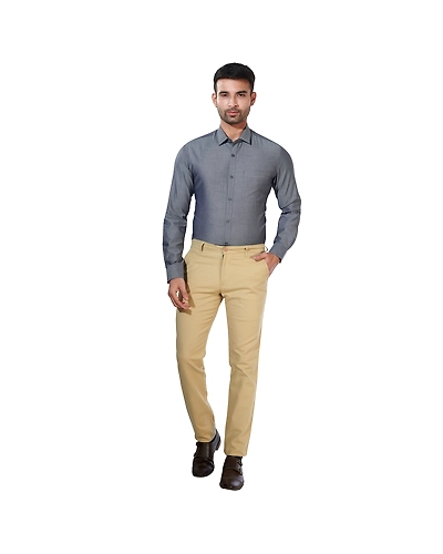 HAFLINGER Men's Formal Shirt HF20008_Black-38-3