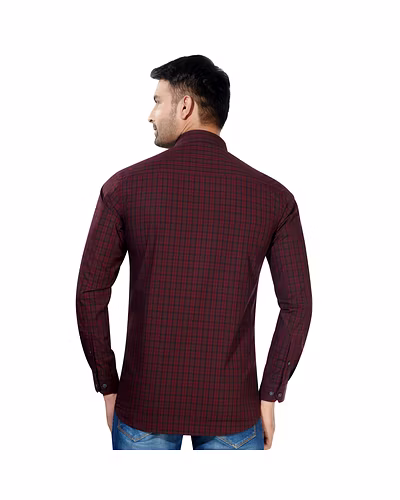 HAFLINGER Men's Casual Shirt HF20023_Brown-38-1