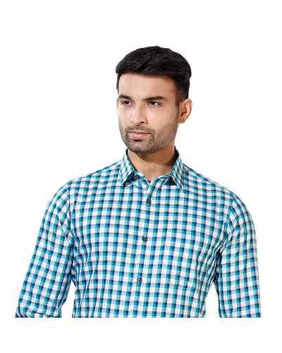 HAFLINGER Men's Casual Shirt HF20029_Green-HF20029-1