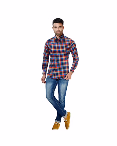 HAFLINGER MEN'S CASUAL SHIRT HF20031_MULTICOLOUR-38-3