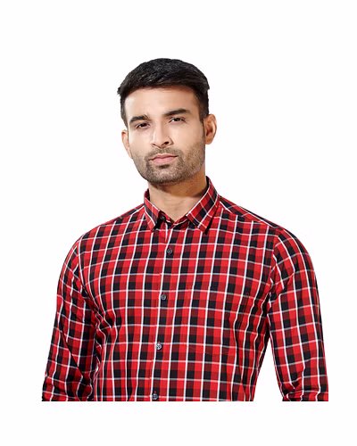 HAFLINGER MEN'S CASUAL SHIRT COTTON HF20035_MULTICOLOUR-HF20035-1