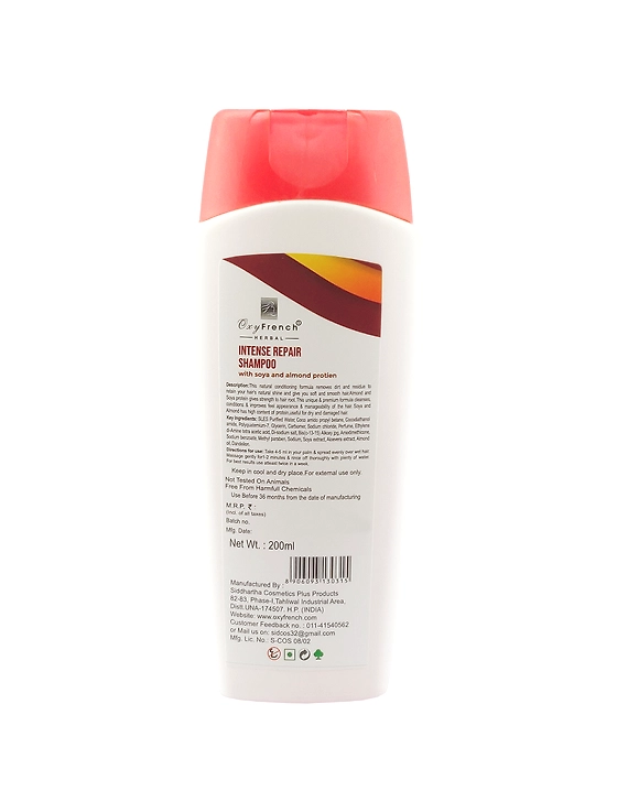 Oxy French Herbal Intense Repair Shampoo-2