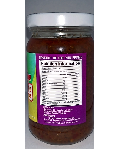 Sweet Chili Pepper Bagoong (shrimp paste)-230 grams-3