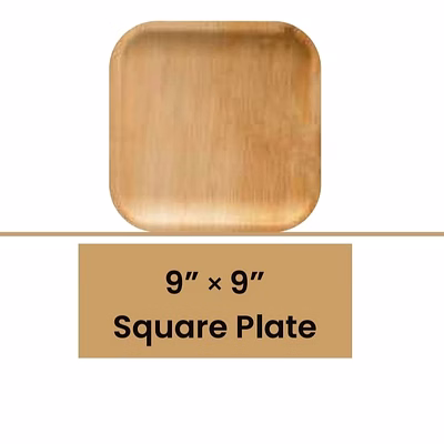 9" square plates