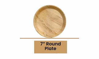 7" Round Plates