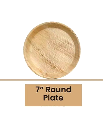 7&quot; Round Plates-ARECA-RD-PLT6-7