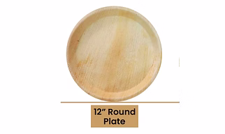 12" Round Plates