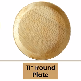 11" round plates