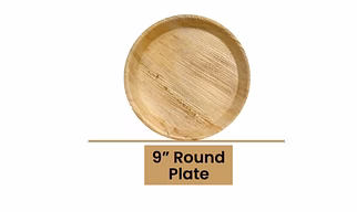 9" Round Plates