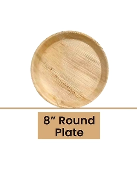 8" Round Plates