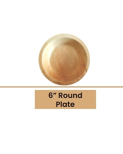 6&quot; Round Plates-ARECA-RD-PLT7-6