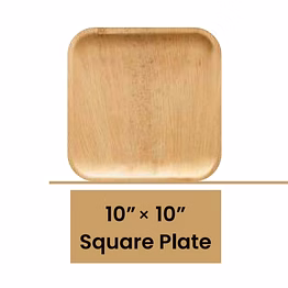 10" square plates