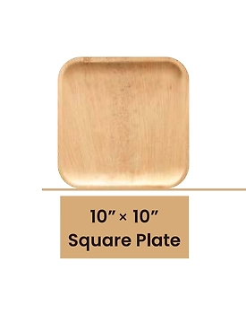 10" Square Plates