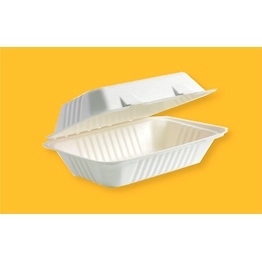9"x6" Clamshell Container 1000ml
