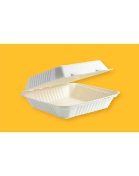 9"x9"X1 CP Clamshell Container
