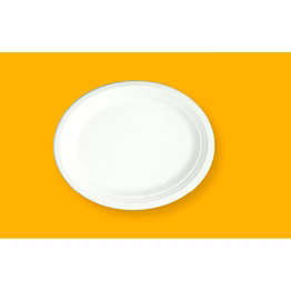 12.5 x 10" oval plate