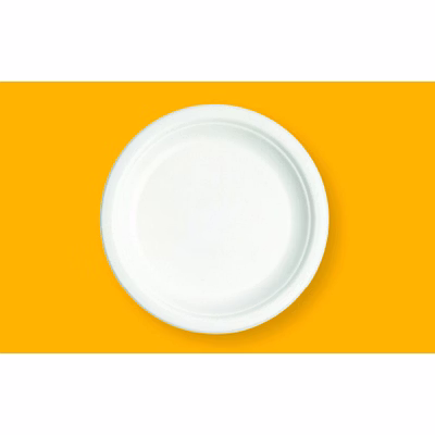 11" round plate