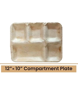 12” 10” Compartment Plate +