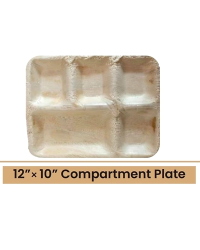 12” 10” Compartment Plate +-ARECA-COM-12-10