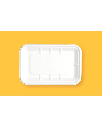 2D Tray Rectangular-BAGASSE-2D