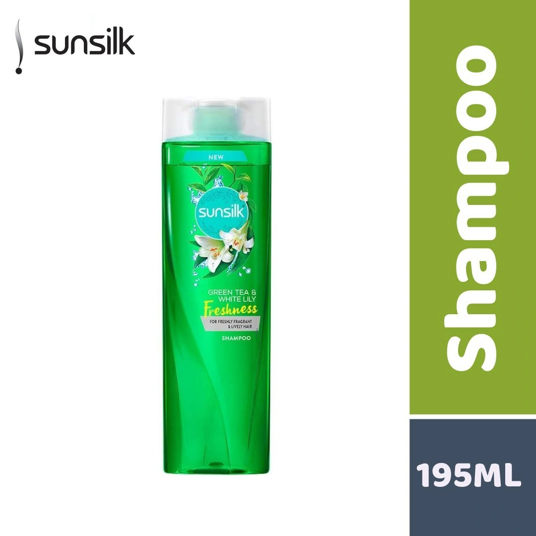 Sunsilk Shampoo - Green Tea &amp; White Lily Fres...-BM1325