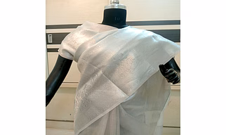 Exquisite Banarasi Kora Silk Silver Tissue Saree with Running Blouse