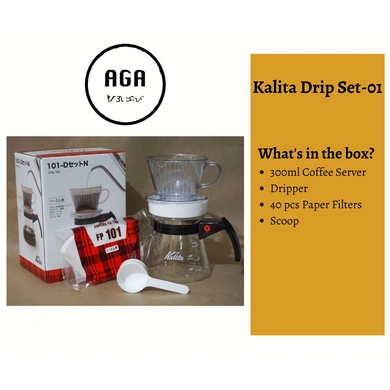 Kalita Drip set 01 (Pour over)-HKALITA-01-SET
